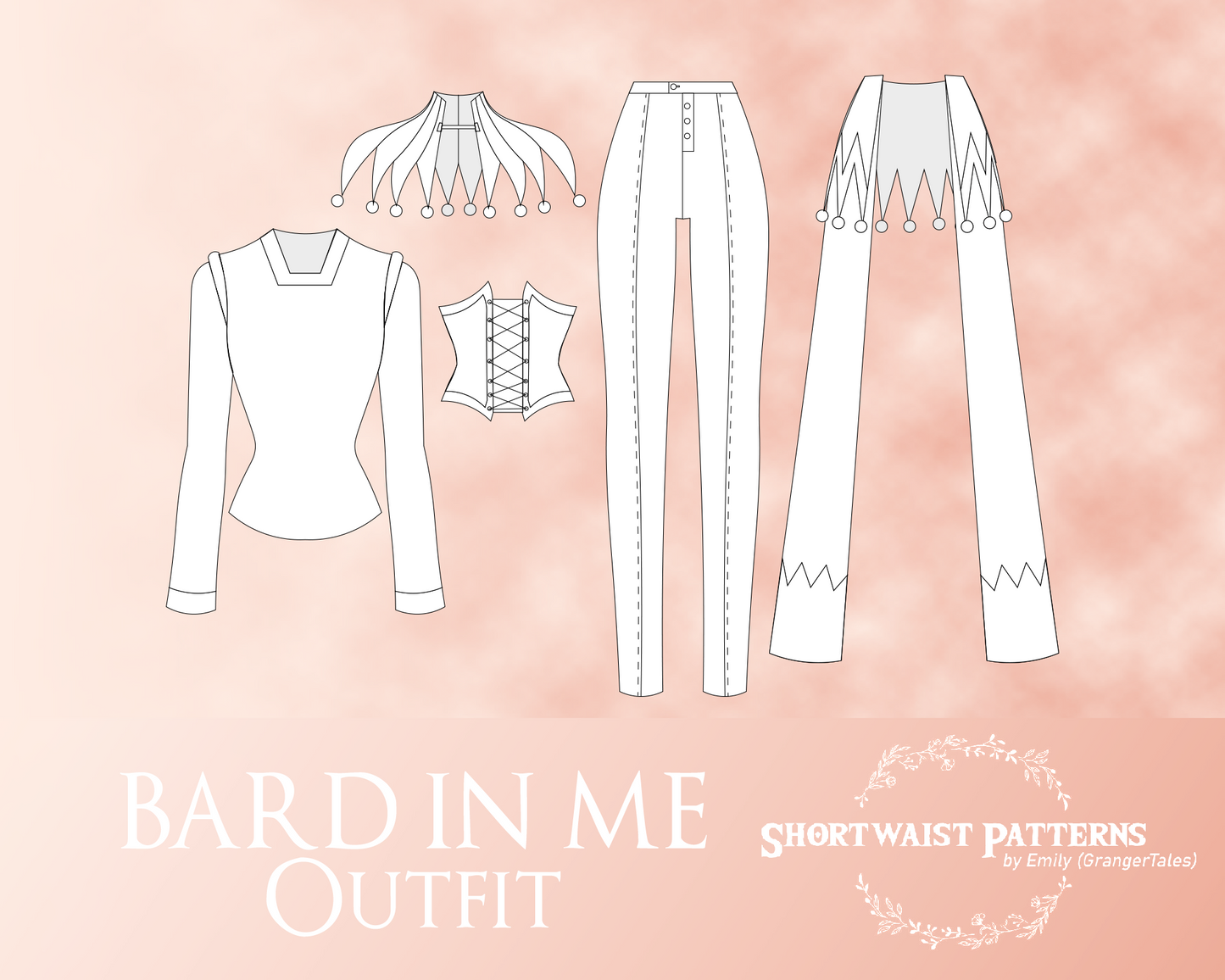 Bard In Me Outfit | PDF Pattern Sizes 6-30