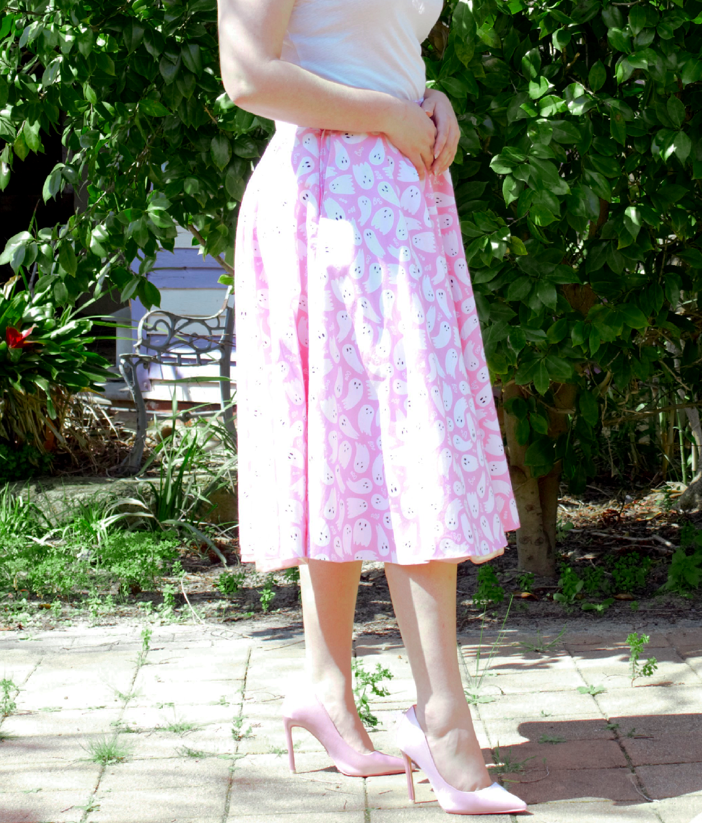 Full Circle Skirt with Side Pockets | PDF Pattern Size 6-30