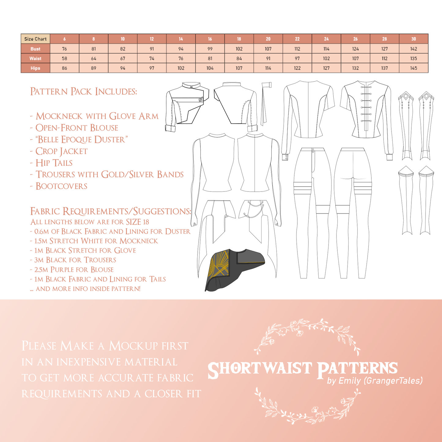 Fiery Fighter Set | Size 18 (Sizes 6-30 Pre-Order Listing)