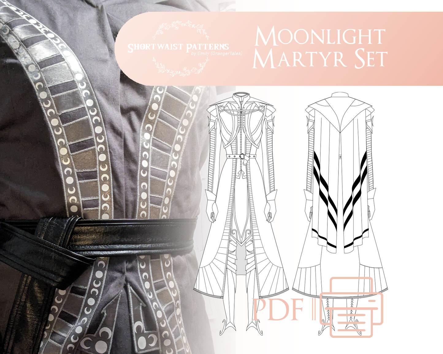 Moonlight Martyr Set | PDF Pattern Size 6-30