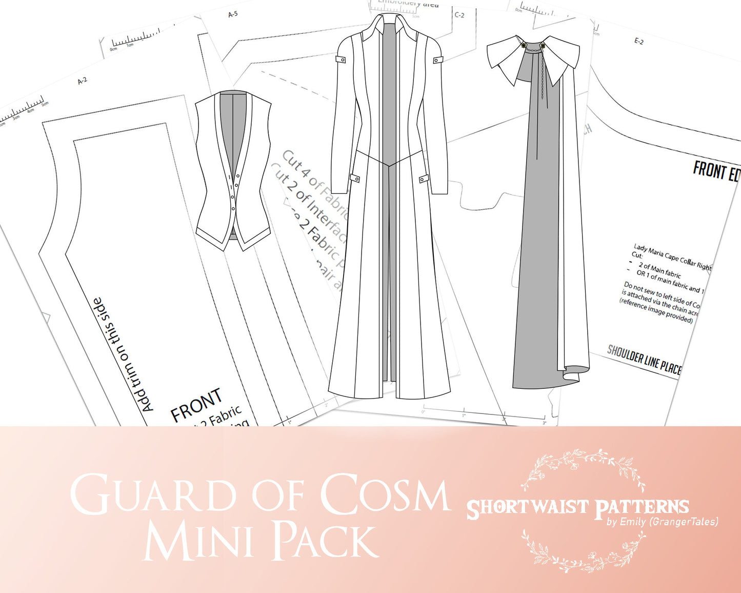 Guard of Cosm | Coat, Cape & Sweater Bundle | Size 10 Only